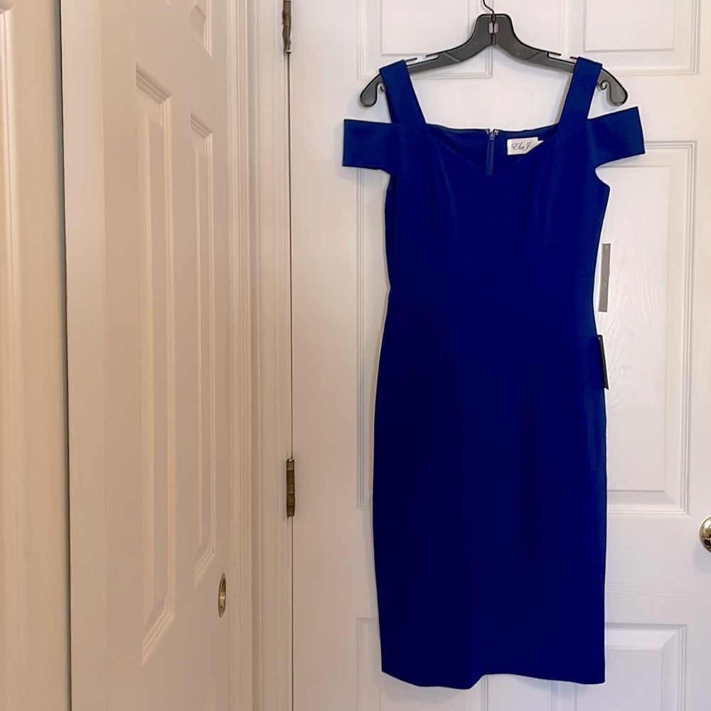 Eliza J Blue Dress